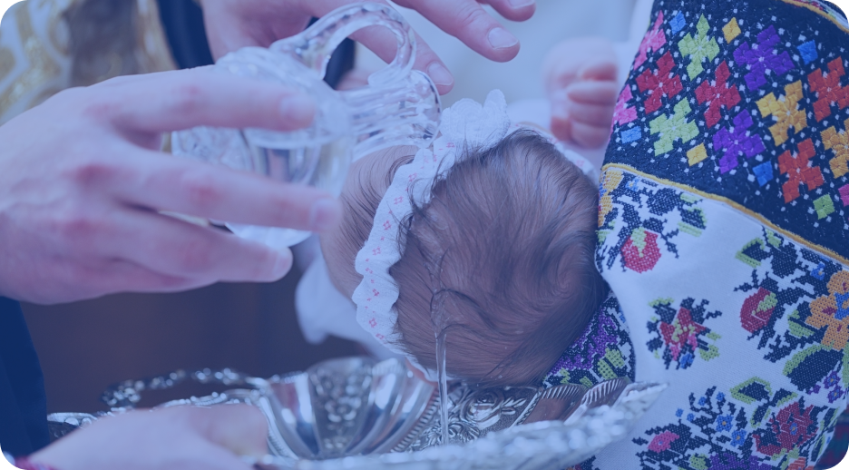 religious streaming baptism